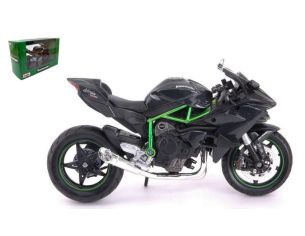 MAISTO MI32708 KAWASAKI NINJA H2 R BLACK/GREEN 1:12 Modellino