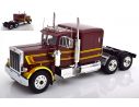KK SCALE RK180081 ROAD KING PETERBILT 359 1967 BROWN 1:18 Modellino