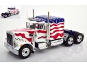 KK SCALE RK180082 ROAD KING PETERBILT 359 1967 STAR & STRIPES 1:18 Modellino