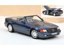 NOREV NV183717 MERCEDES 500 SL 1989 BLUE METALLIC 1:18 Modellino