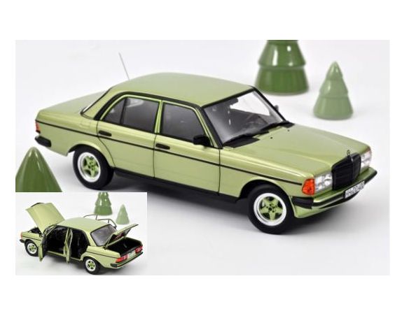 NOREV NV183795 MERCEDES 200 AMG 1984 SILVERGREEN METALLIC 1:18 Modellino