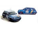 NOREV NV185217 RENAULT SUPERCINQ GT TURBO 1990 N.21 TOUR DE CORSE CIRINDINI-BALESI 1:18 Modellino