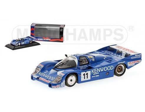 MINICHAMPS 430846511 PORSCHE 956 KENWOOD SCHUPPAN JONES 24H LE MANS 1984 Modellino