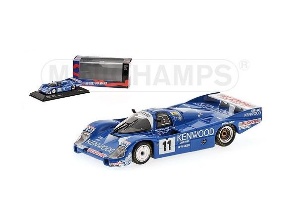 MINICHAMPS 430846511 PORSCHE 956 KENWOOD SCHUPPAN JONES 24H LE MANS 1984 Modellino