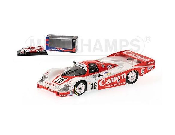 MINICHAMPS 430846516 PORSCHE 956 CANON LLOYD MASON 24H LE MANS 1984 Modellino