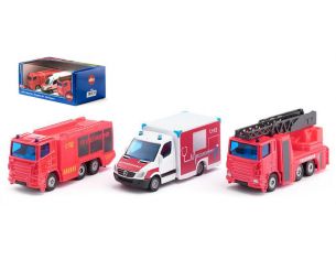 SIKU SK6326 MEZZI SOCCORSO SET Pz.3 mm 170 Modellino