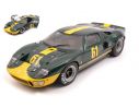 SOLIDO SL1803004 FORD GT 40 MK1 N.61 1968 GREEN RACING CUSTOM 1:18 Modellino