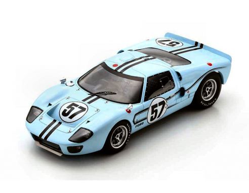 SPARK MODEL S18471 FORD GT40 MK2B N.57 LM 1967 R.BUCKNUM-P.HAWKINS 1:18 Modellino
