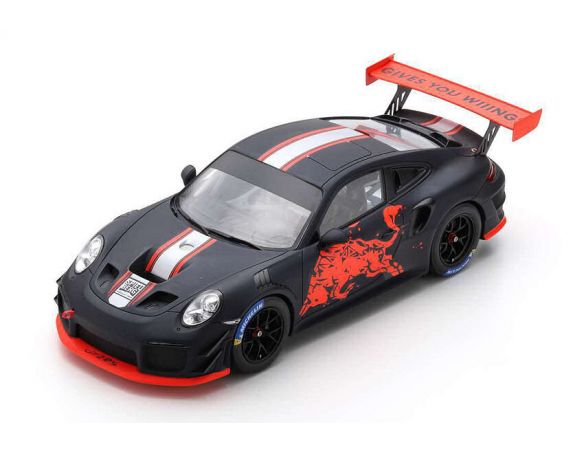 SPARK MODEL S18514 PORSCHE GT2 RS CLUBSPORT RED BULL 2019 1:18 Modellino