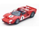 SPARK MODEL S18SE66 FORD X1 N.1 WINNER 12 H SEBRING 1966 K.MILES-L.RUBY 1:18 Modellino