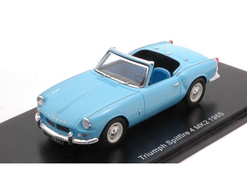 SPARK MODEL S2472 TRIUMPH SPITFIRE 4 MK2 1965 LIGHT BLUE 1:43 Modellino