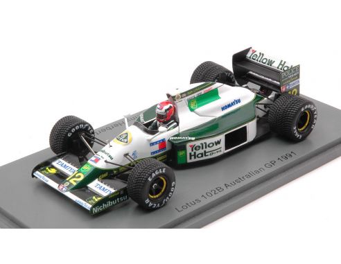 SPARK MODEL S4591 LOTUS 102B JOHNNY HERBERT 1991 N.12 AUSTRALIAN GP 1:43 Modellino