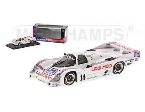 MINICHAMPS 430866514 PORSCHE 956 LIQUI MOLY BALDI 24H LE MANS 1986 Modellino