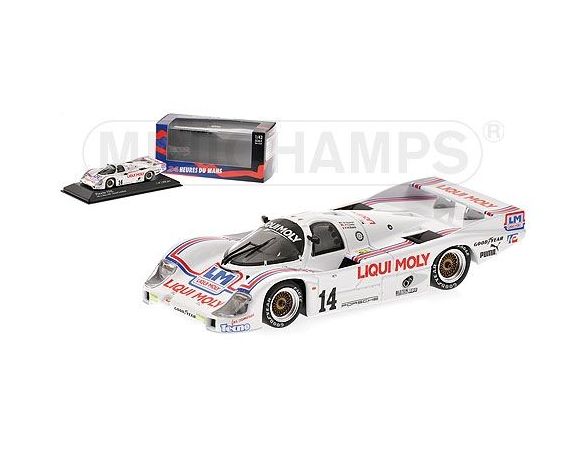 MINICHAMPS 430866514 PORSCHE 956 LIQUI MOLY BALDI 24H LE MANS 1986 Modellino