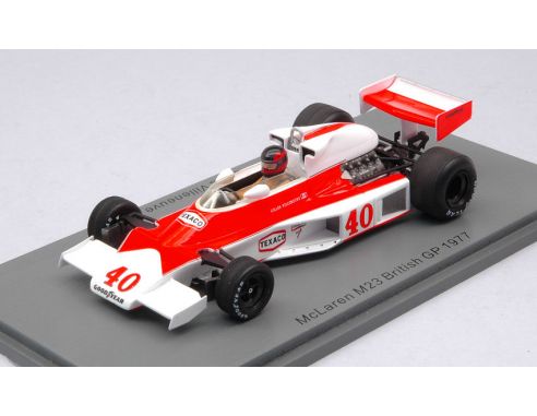 SPARK MODEL S5744 MC LAREN M23 GILLES VILLENEUVE 1977 N.40 BRITISH GP 1:43 Modellino