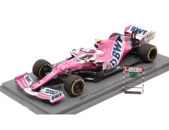 SPARK MODEL S6482 BWT RP20 LANCE STROLL 2020 N.18 3rd ITALIAN GP 1:43 Modellino
