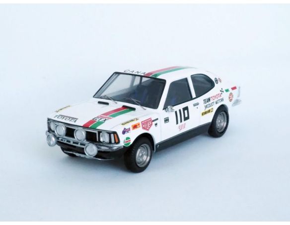 TROFEU TFRRUS06 TOYOTA COROLLA N.110 N.1 1st PRESS ON REGARD.RALLY 1973 BOYCE/WOODS 1:43 Modellino