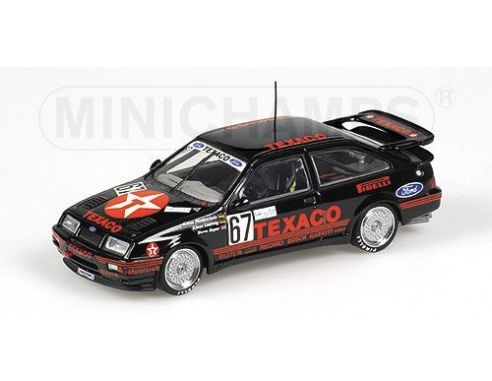 MINICHAMPS 430878067 FORD SIERRA RS COSWORTH TEXACO LUDWIG WINNER NUERBURGRING 1987 Modellino