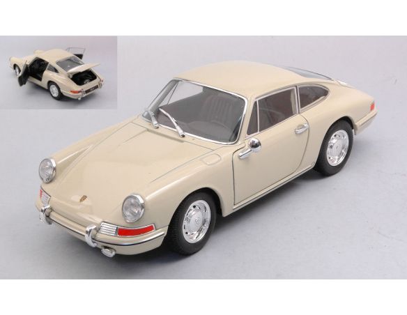 WELLY WE24087WCR PORSCHE 911 LIGHT BEIGE 1:24 Modellino