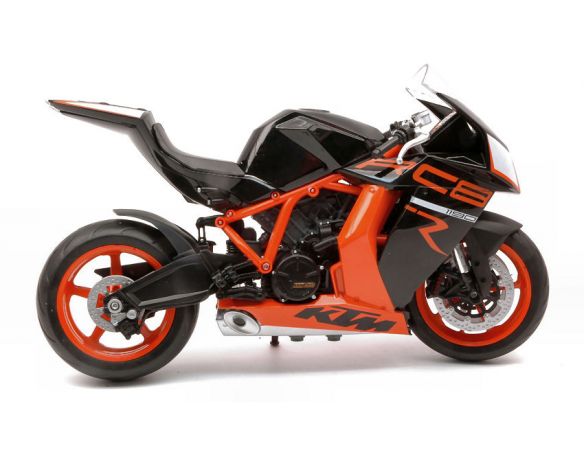 WELLY WE62806R KTM 1190 RC8R BLACK/ORANGE 1:10 Modellino