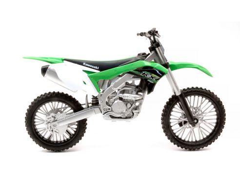 WELLY WE62813 KAWASAKI KX250F GREEN 1:10 Modellino