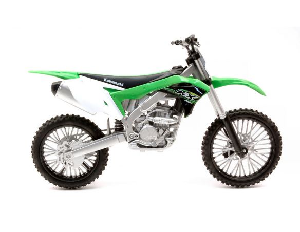 WELLY WE62813 KAWASAKI KX250F GREEN 1:10 Modellino
