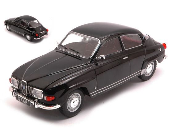 WHITEBOX WB124051 SAAB 96 V4 BLACK 1:24 Modellino