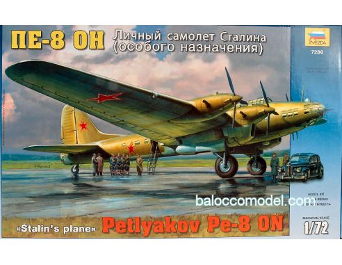 ZVEZDA Z7280 PE 80 N STALIN S PLANE KIT 1:72 Modellino