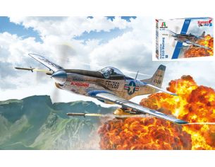 ITALERI IT1452 NORTH AMERICAN F-51D KOREAN WAR KIT 1:72 Modellino
