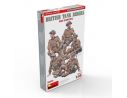 MINIART MIN35312 BRITISH TANK RIDERS (NW EUROPE) KIT 1:35 Modellino