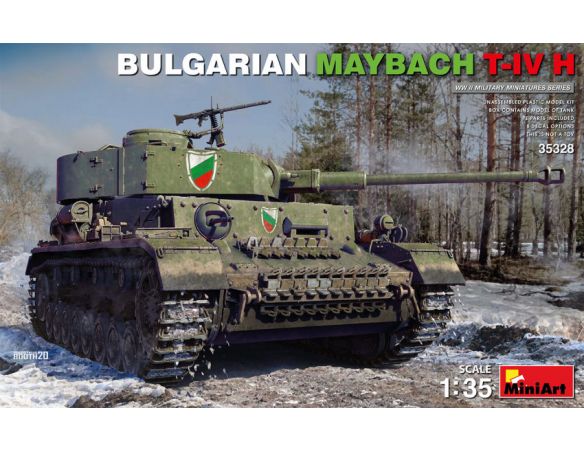 MINIART MIN35328 BULGARIAN MAYBACH T-IV H KIT 1:35 Modellino