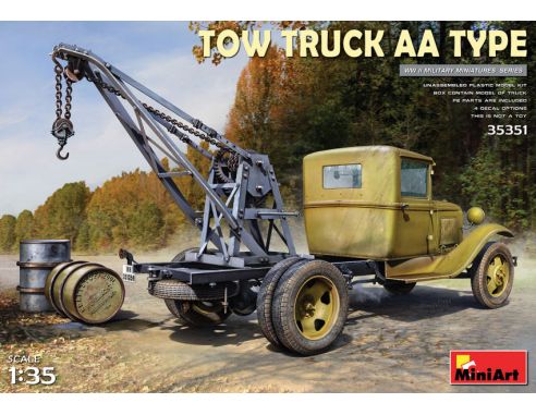 MINIART MIN35351 TOW TRUCK AA TYPE KIT 1:35 Modellino