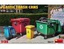 MINIART MIN35617 PLASTIC TRASH CANS KIT 1:35 Modellino