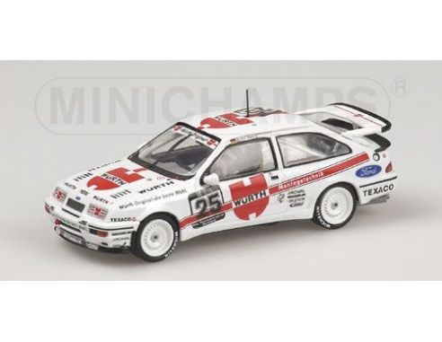 MINICHAMPS 430888025 FORD SIERRA COSWORTH WUERT DTM 1988 WINNER NUERBURGRING A. HAHNE Modellino