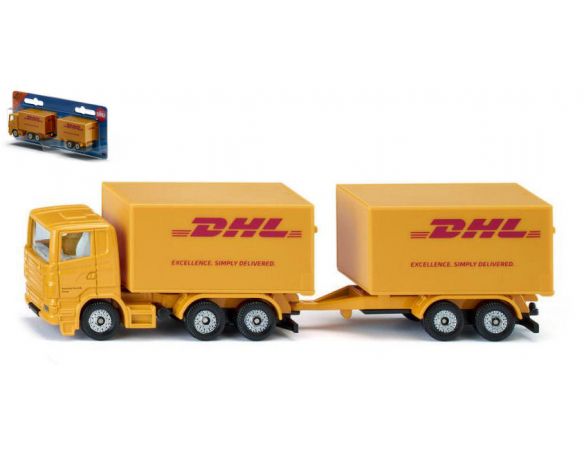 SIKU SK1694 CAMION C/RIMORCHIO DHL mm 160 Modellino