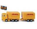 SIKU SK1694 CAMION C/RIMORCHIO DHL mm 160 Modellino