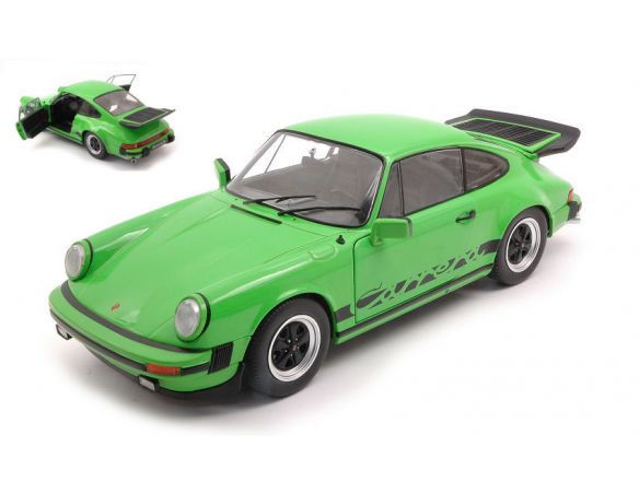 SOLIDO SL1802603 PORSCHE 911 (930) CARRERA 3.2 GREEN 1:18 Modellino