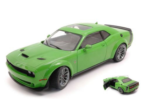 SOLIDO SL1805704 DODGE CHALLENGER R/T SCAT PACK WIDEBODY 2020 GREEN 1:18 Modellino