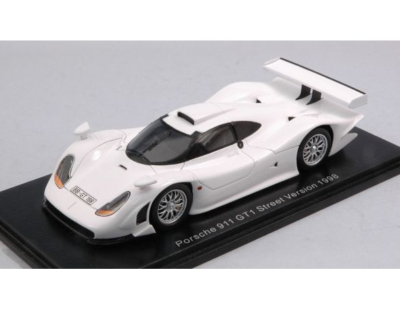 SPARK MODEL S5998 PORSCHE 911 GT1 STREET VERSION 1998 1:43 Modellino