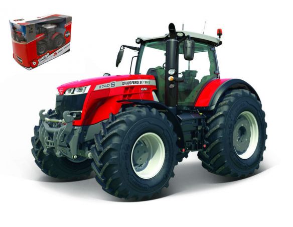 BBURAGO BU31613 MASSEY FERGUSON 8740S cm 10 Modellino