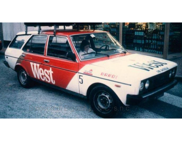 IXO MODEL RAC306X FIAT 131 PANORAMA WEST 1979 ASSISTANCE 1:43 Modellino