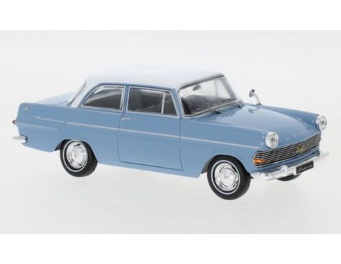 IXO MODEL CLC360N OPEL REKORD P2 1961 WHITE/BLUE 1:43 Modellino