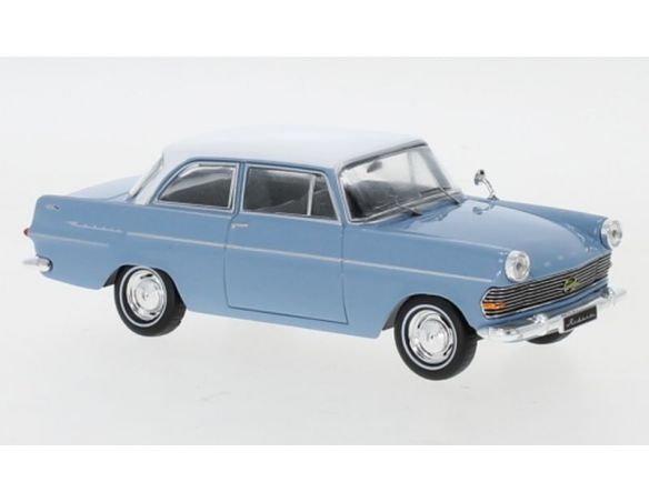 IXO MODEL CLC360N OPEL REKORD P2 1961 WHITE/BLUE 1:43 Modellino