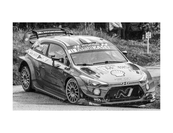 IXO MODEL RAM743 HYUNDAI i20 COUPE WRC N.11 MONTE CARLO 2020 NEUVILLE-GILSOUL 1:43 Modellino
