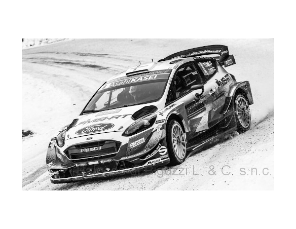 IXO MODEL RAM746 FORD FIESTA WRC N.4 MONTE CARLO 2020 LAPPI-FERM 1:43 Modellino