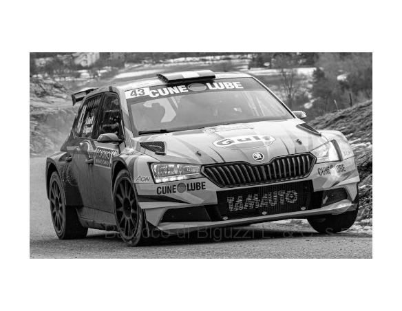 IXO MODEL RAM750 SKODA FABIA R5 EVO N.43 RALLY MONTE CARLO 2020 GINO-FAPPANI 1:43 Modellino