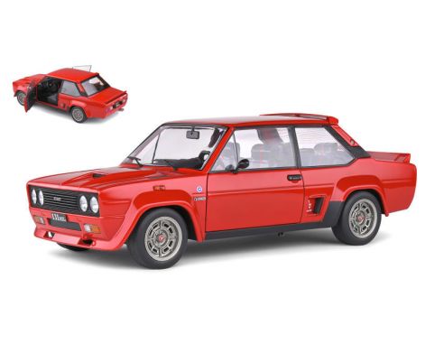 SOLIDO SL1806002 FIAT 131 ABARTH 1980 RED 1:18 Modellino
