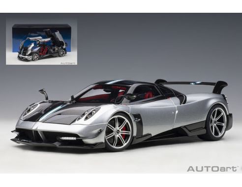 AUTOART AA78278 PAGANI HUAYRA BC 2016 GRIGIO MERCURIO/GREY CARBON 1:18 Modellino