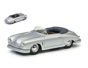 SCHUCO SH9131 PORSCHE 356 GMUND SILVER 1:43 Modellino