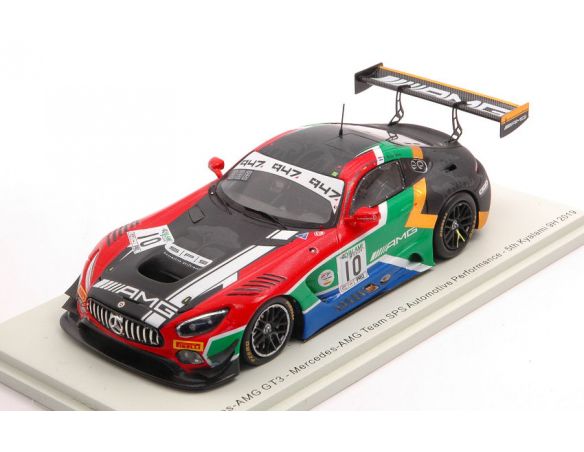 SPARK MODEL S6331 MERCEDES GT3 N.10 5th 9 H KYALAMY 2019 BUURMAN-STOLZ-GOTZ 1:43 Modellino